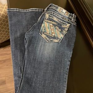 Like new Miss Me Boot cut Jeans